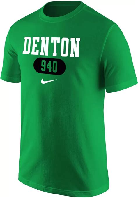 Dick's Sporting Goods Nike Men's North Texas Mean Green Denton 940 Area Code T-Shirt | Hamilton ...
