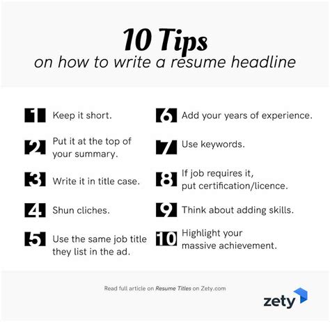 What is a Good Headline for a Resume? 30+ Examples