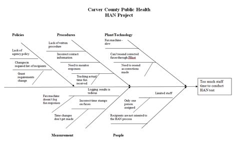 Fishbone Diagram Example Healthcare