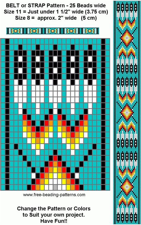 Free Printable Bead Loom Bracelet Patterns - Printable Templates