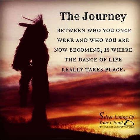 The Journey between who you once were and who you are now becoming, is ...