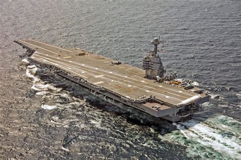 Gerald R. Ford Aircraft Carrier Suffers New Failure at Sea