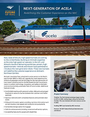 New Acela Fleet | Amtrak