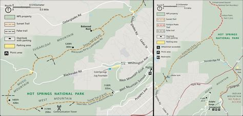 Hiking Trails - Hot Springs National Park (U.S. National Park Service)