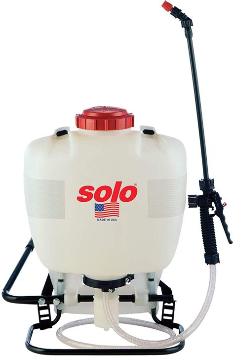 Solo 425 4-Gallon Professional Piston Backpack Sprayer, Wide Pressure Range up to 90 psi ...