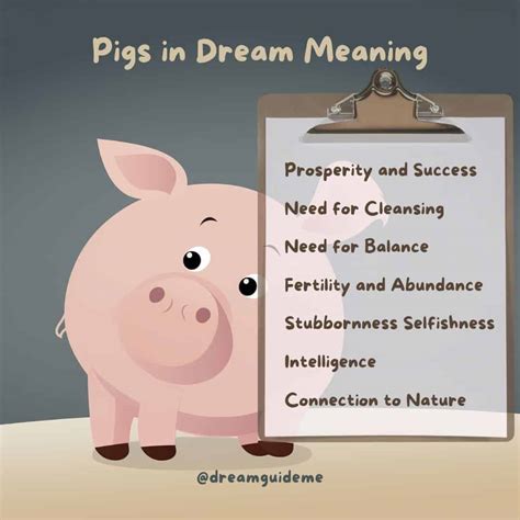 Pigs in Dreams Meaning & Symbolism - Dream Guide Me