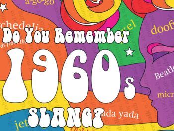 Fun 1960s Slang Quiz! by Banwart's History to Remember | TPT