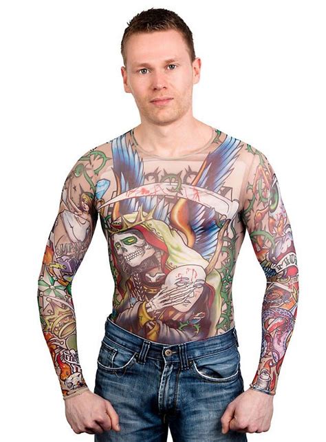 home make up special effects fake tattoos tattoo sleeves shirts ...