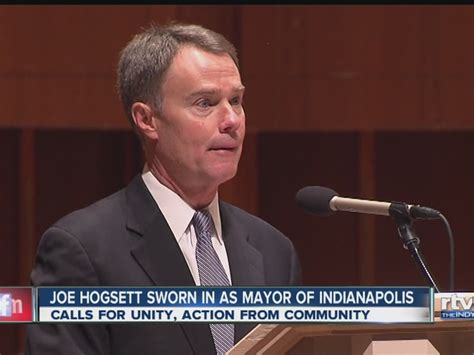 Joe Hogsett sworn-in as Indianapolis mayor