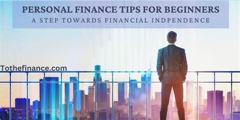 Personal finance tips for beginners