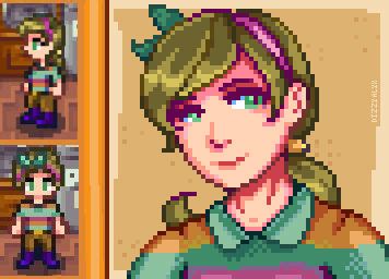 Stardew Valley Character Portrait by DizzyAlyx on DeviantArt