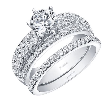 Create a Custom Diamond Wedding Ring Set - Jonathan's Fine Jewelers