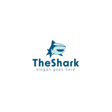 Premium Vector | Shark vector logo design