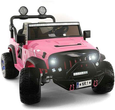 Kids Ride On Wild Jeep Battery Powered Car 12 Volt Children Electric ...