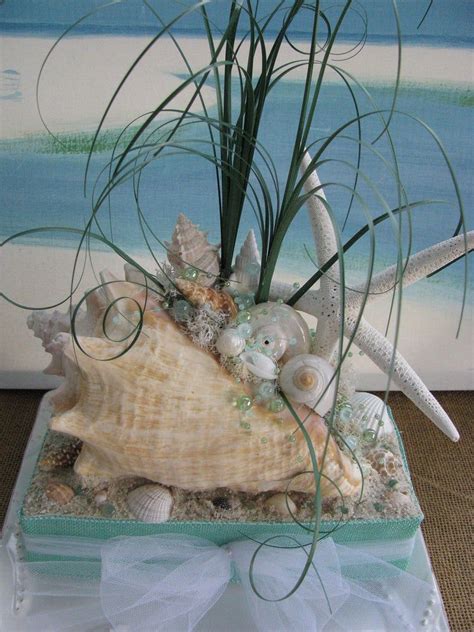 Conch Shell Beach Wedding CenterpieceStarfish Seashell | Etsy Seashell ...