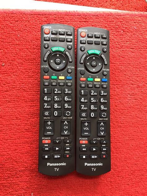 Panasonic tv remote control, TV & Home Appliances, TV & Entertainment ...