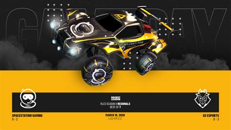 Spacestation Gaming Rocket League Project on Behance