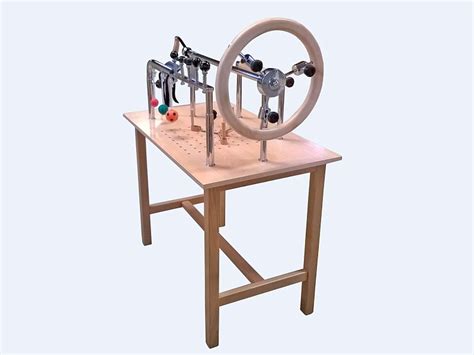 Wooden hands table: ideal for mechanotherapy exercises - Fisaude Store