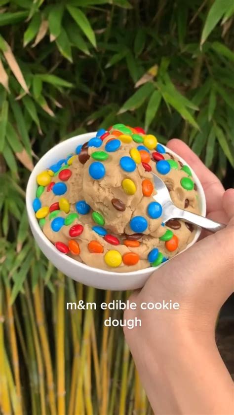 M m edible cookie dough – Artofit