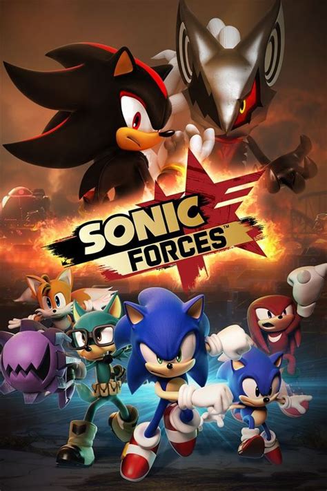 Sonic Forces (Digital Bonus Edition) (2017) Nintendo Switch box cover ...