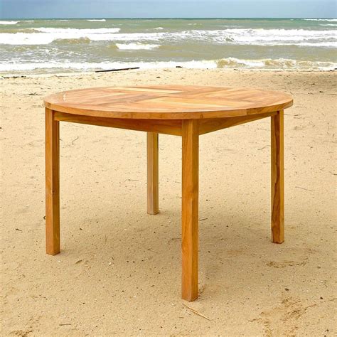 48" Round Teak Dinning Table - IKsun Teak Patio Furniture SALE