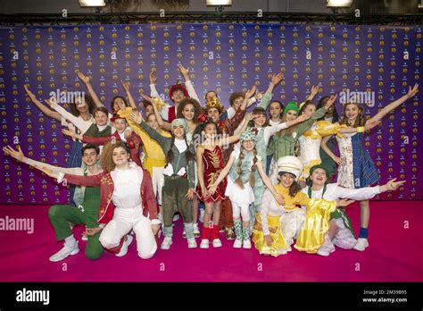 The cast of Ketnet Musical pictured at the 'Gala van de Gouden K's ...