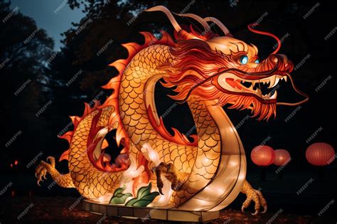 Premium Photo | Chinese Dragon Lantern festival