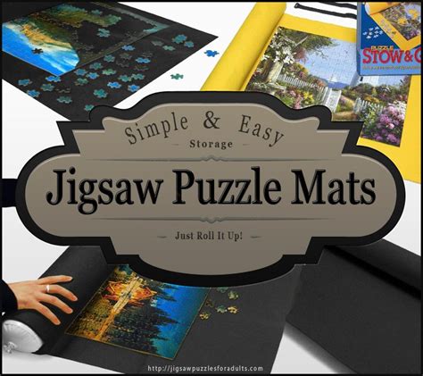 Jigsaw Puzzle Mats - Simply Easy Storage for Small and Large Puzzles