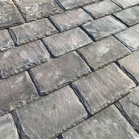 Reclaimed Slate Roof Tiles Size 6” X 10” - Natural Welsh Blue Slate ...