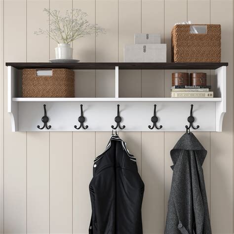 Winter Coat Rack wall mount Catch-All Entryway Hooks. Entryway ...