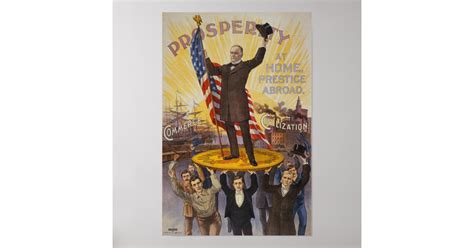 William McKinley Campaign Poster | Zazzle