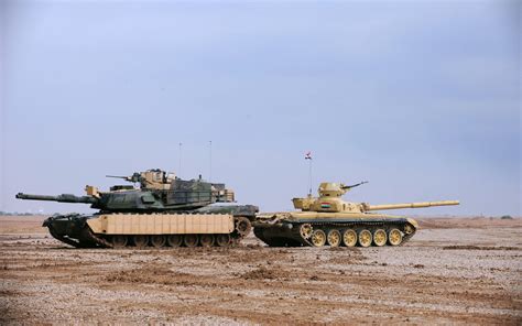 M1 Abrams next to T72 : r/TankPorn