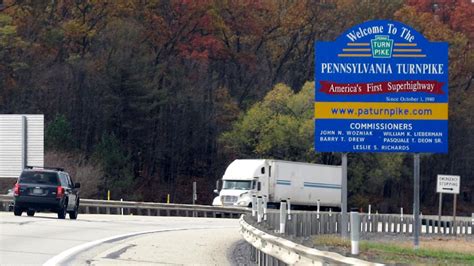 Pennsylvania Turnpike Road Map