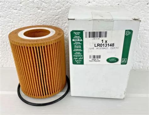 LAND ROVER DISCOVERY 4 Range Rover Sport 3.0D Oil Filter New Genuine Lr013148 £18.50 - PicClick UK