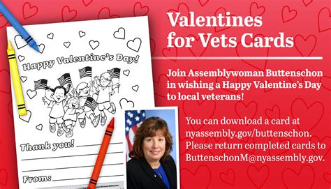 Assemblymember Buttenschon encourages local students to design Valentines for Vets cards