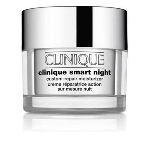 Clinique - Clinique Smart Night Cream Custom-Repair Face Moisturizer For Dry To Combination Skin ...