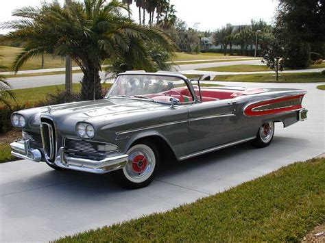 '58 Edsel | Edsel, Classic cars, Vintage cars