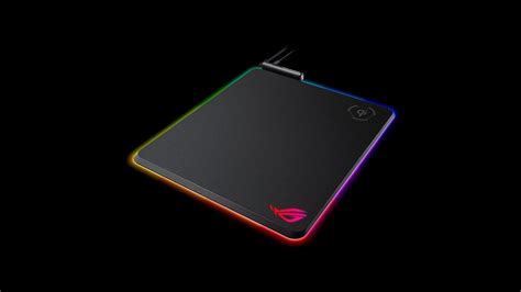 ASUS ROG Balteus Qi - the first RGB mouse pad with wireless charging - YouTube