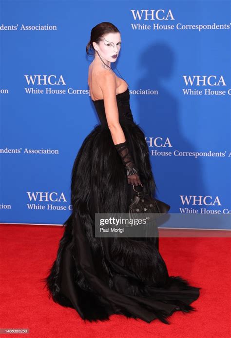 Julia Fox attends the 2023 White House Correspondents' Association ...