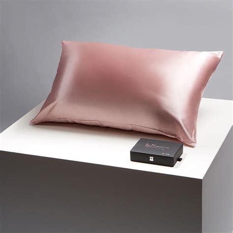 Blissy 100% Mulberry 22-Momme Silk Pillowcase - Pink - Queen