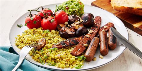 Vegan Breakfast - Vegan Full English Breakfast