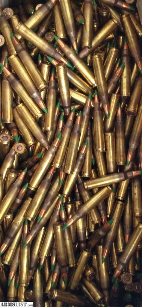 ARMSLIST - For Sale/Trade: Federal 5.56 556 green tip 1100 rounds 62 gr