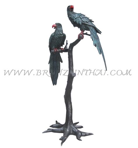 Bird Bronze Sculpture – BRONZE IN THAI