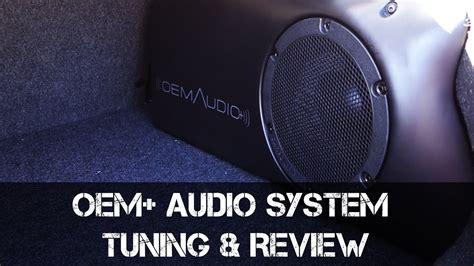 OEM Audio Plus Sound System - Tuning & Review - 86/BRZ/FRS - YouTube