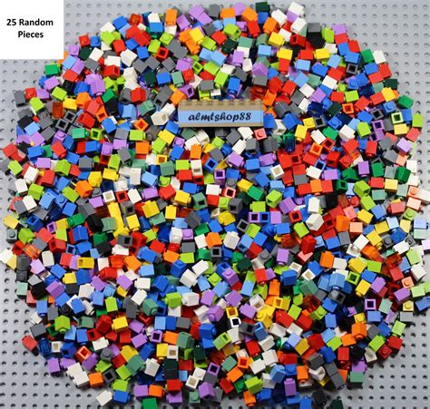 LEGO - 1x1 Basic Bricks Assorted Classic Trans Colors Mosaic Bulk Lot ...