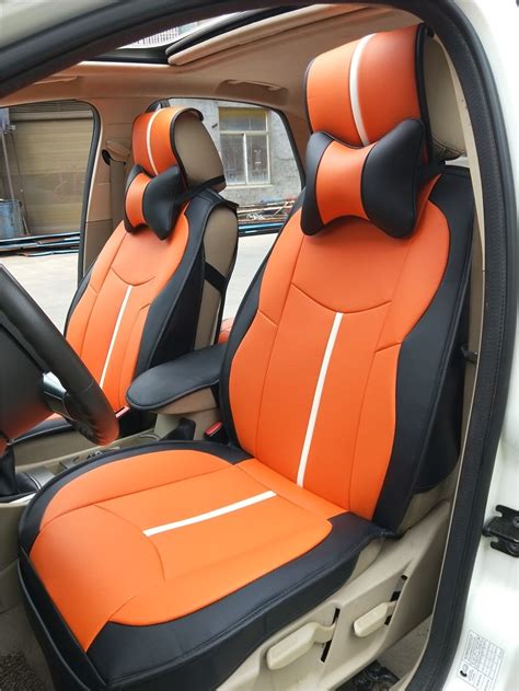 New Luxury PU Leather Car Seat Covers Universal Carseat Covers Car Sit Cover Car Luxury ...