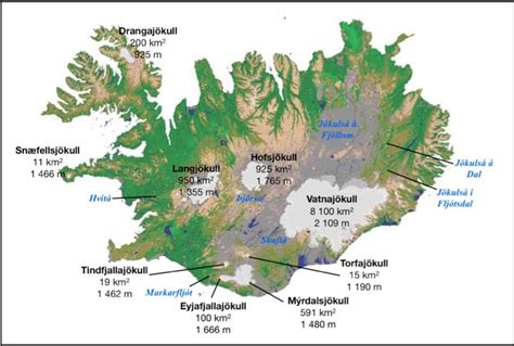 Perfervid exaggerate heroic map of iceland volcanoes and glaciers Ithaca know Fable