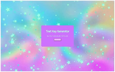 Trait Key Generator