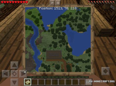 Скачать Map Coordinates для Minecraft PE 1.1