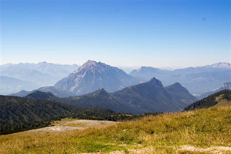 landscape, Mountains, Clear sky Wallpapers HD / Desktop and Mobile ...